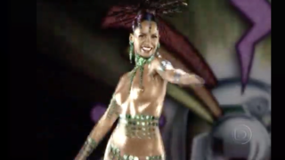 【サンバ】ほぼ全裸で踊るサンバマスターお姉さんがエロすぎる♡【おっぱい＆お尻】