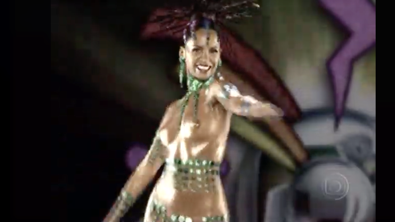 【サンバ】ほぼ全裸で踊るサンバマスターお姉さんがエロすぎる♡【おっぱい＆お尻】