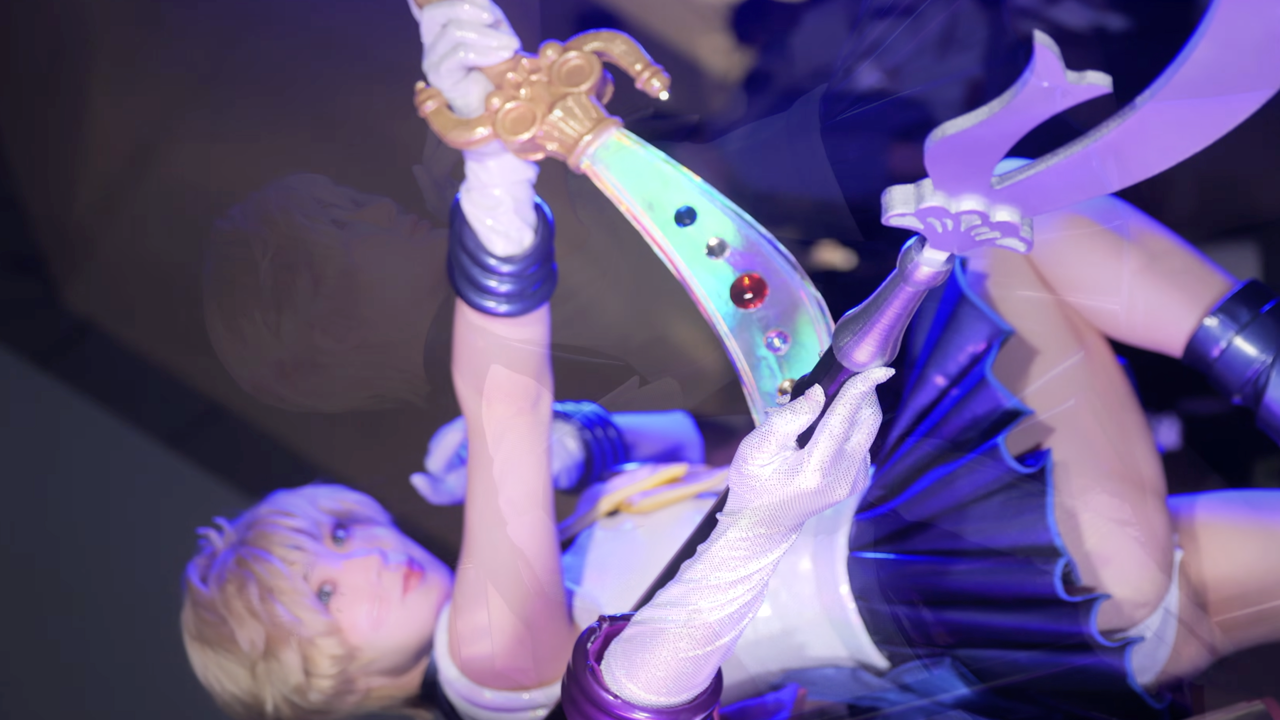 【コスプレ】サターン＆ウラヌスコスでセクシーポーズ＆ウラヌスメインのセクシーショットまとめ♡