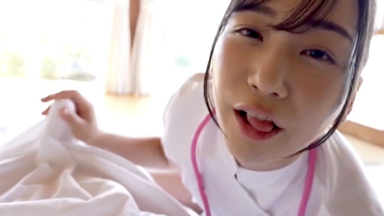 【百花梅】白衣の天使が〇〇を積極看護♡元気でたら手ブラでサービスしちゃうw