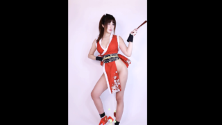 【ショート】不〇火舞のコスプレをしたお姉さんが後ろを振り返ると、まさかの・・・！？