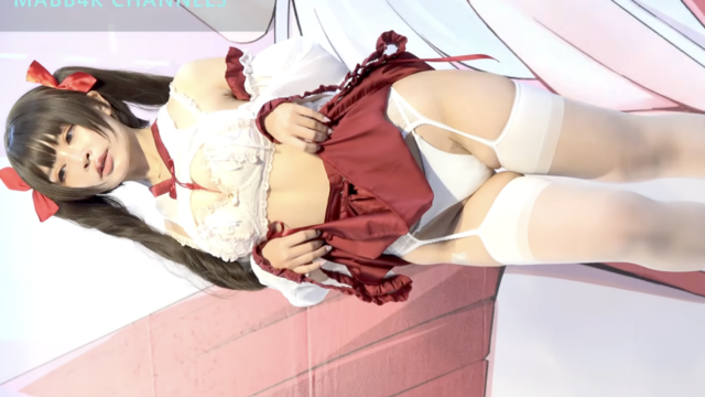 【イベント】大人っぽい衣装のコスプレで視線をくぎ付け♡服の揺れや見せ方がいいw